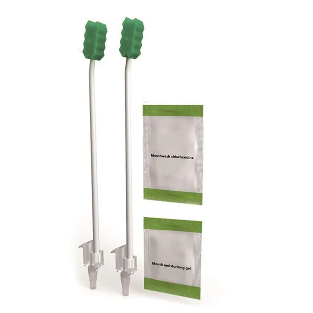 Oral Care Set With Sponge And Chlorhexidine
