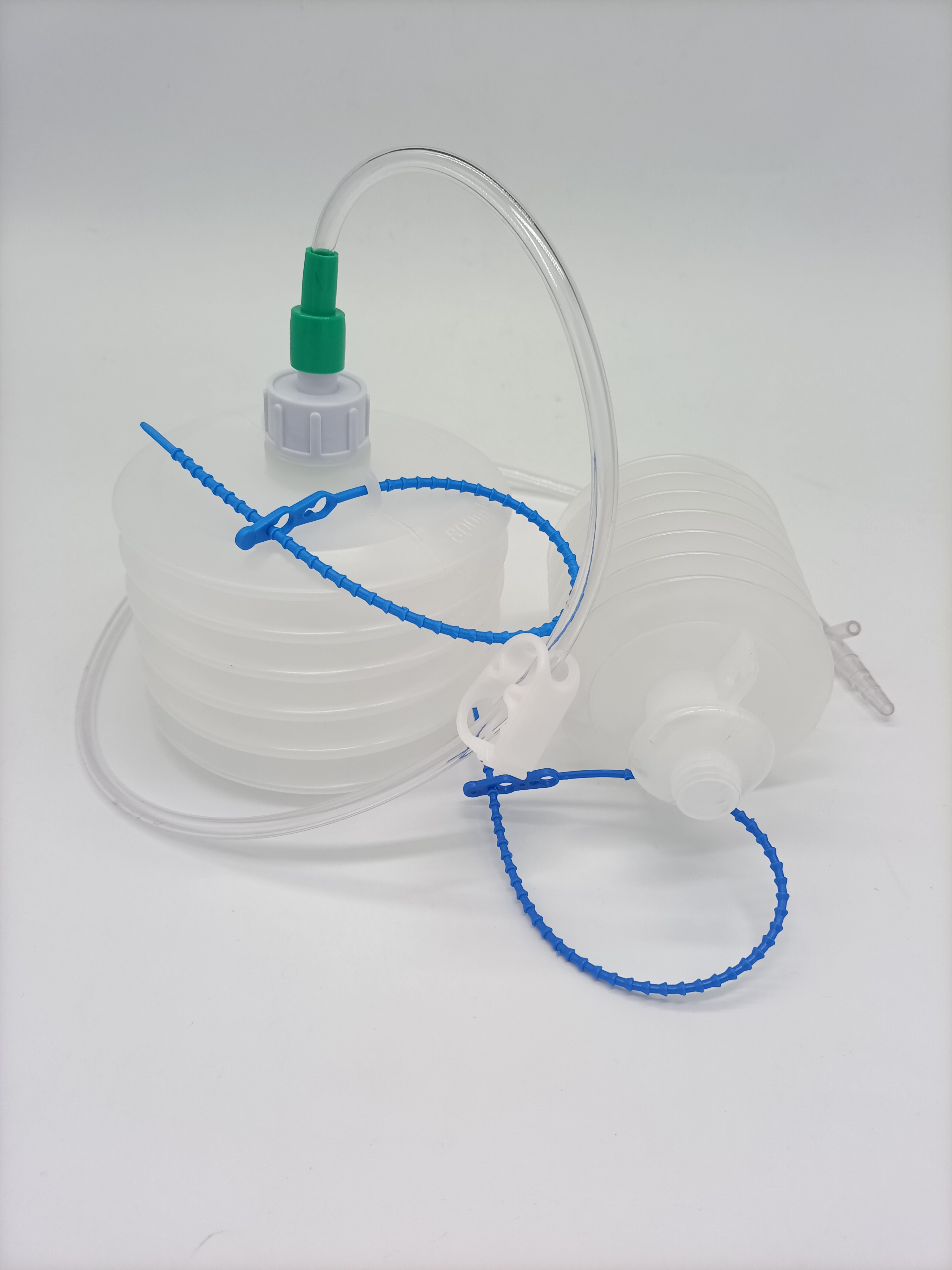 Medical Grade PVC Hollow Closed Wound Drainage System overall picture