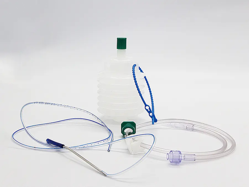 Medical Grade PVC Hollow Closed Wound Drainage System