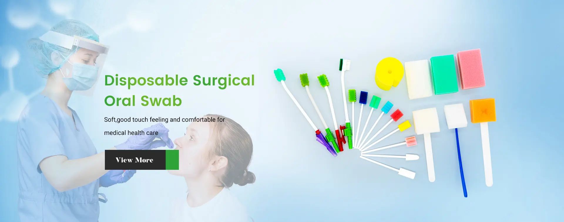 Disposable surgical Oral Swab