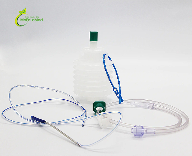 Medical Grade PVC Hollow Closed Wound Drainage System